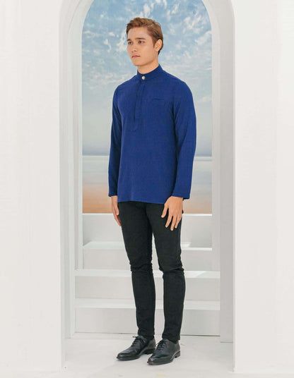 IDRIS KURTA (NAVY BLUE)