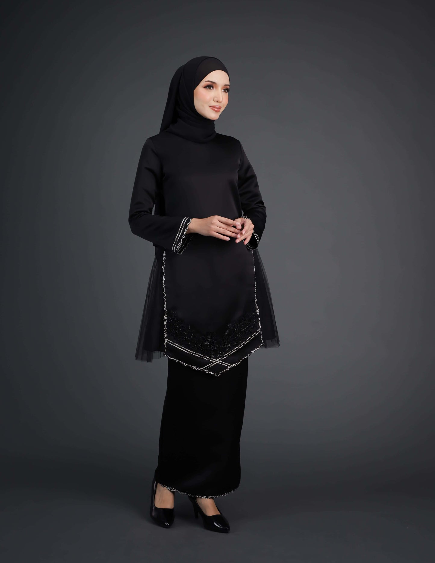 IMANI KURUNG (BLACK)