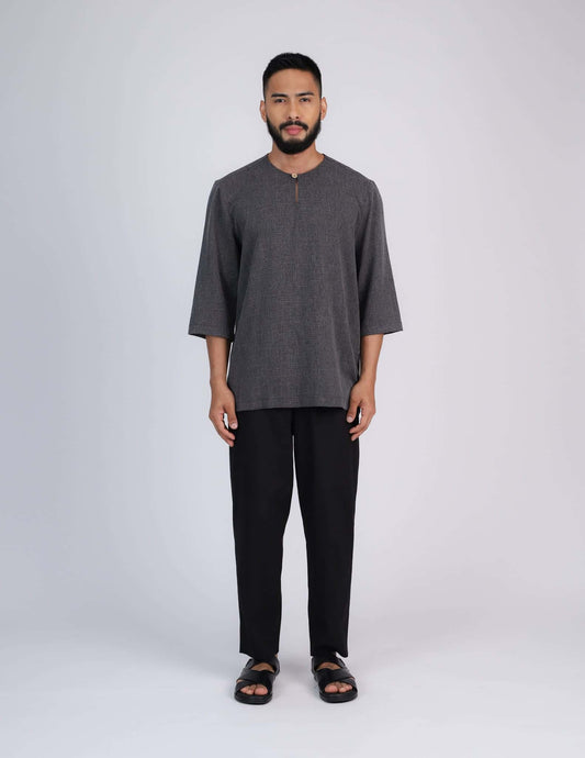 JABR KURTA (BLACK)