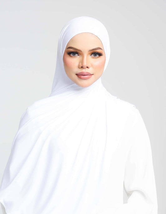 JERSEY SHAWL (WHITE)