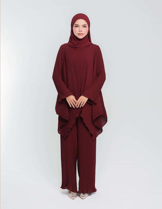 JULES SUIT (BURGUNDY)