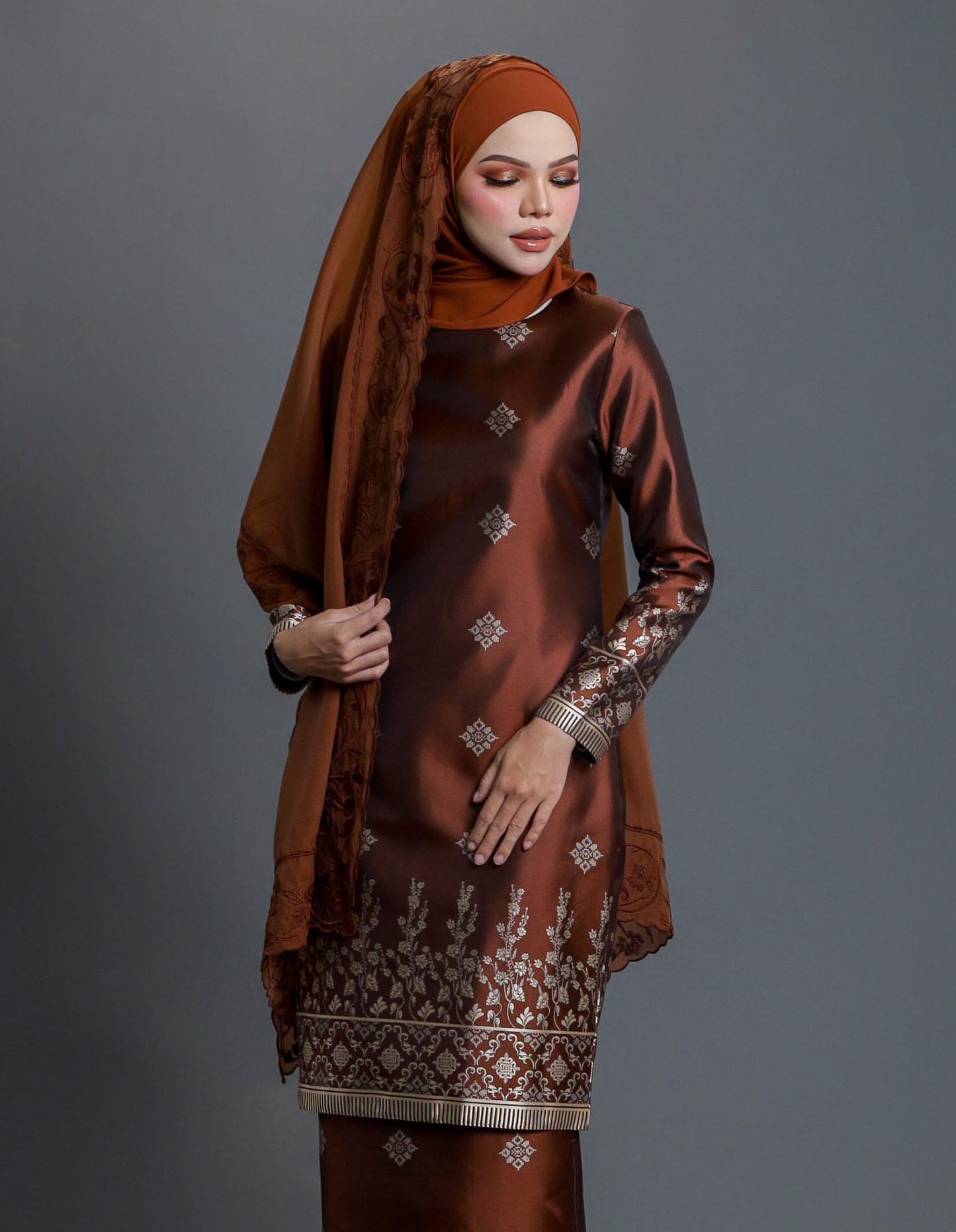 JUWITA KURUNG (BROWN)