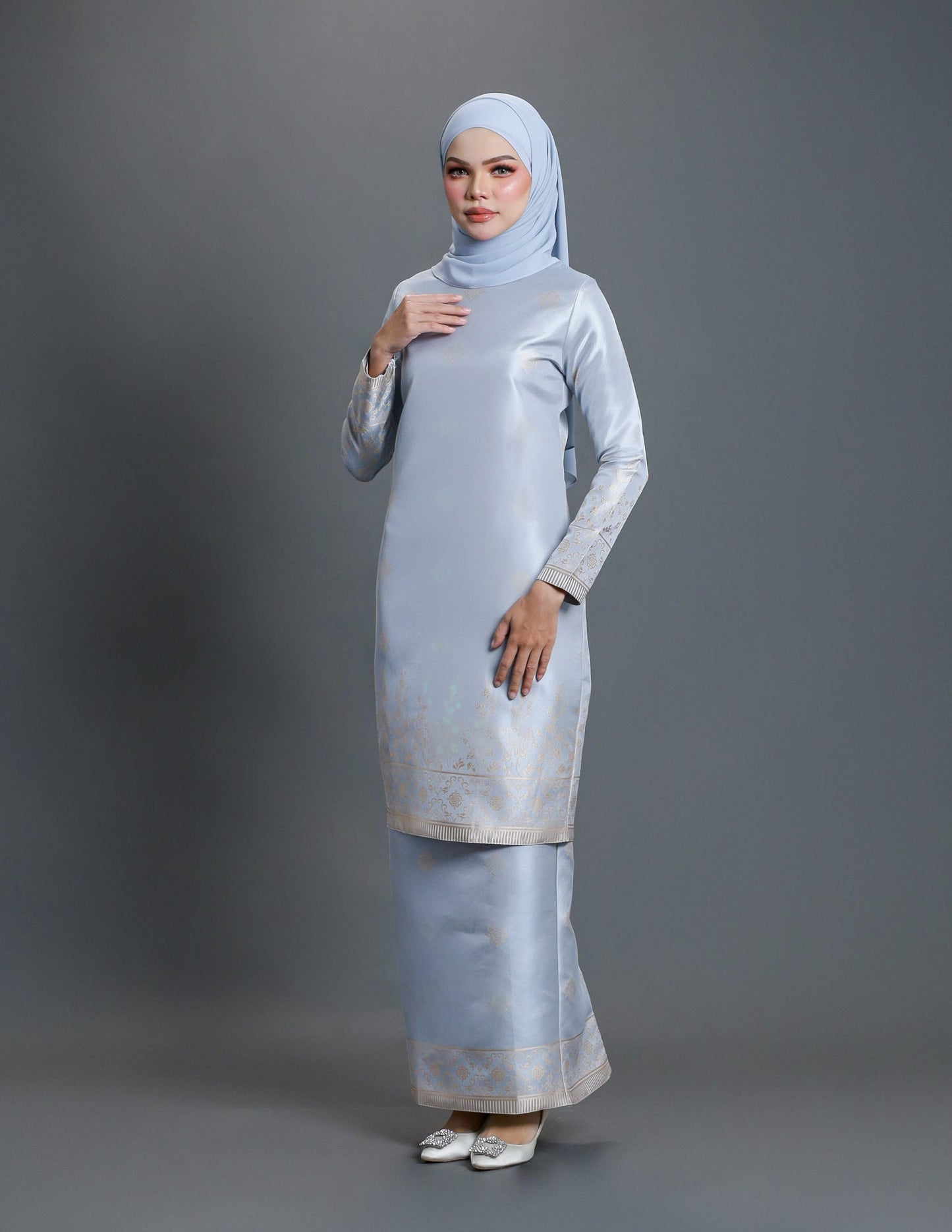 JUWITA KURUNG (MISTY BLUE)