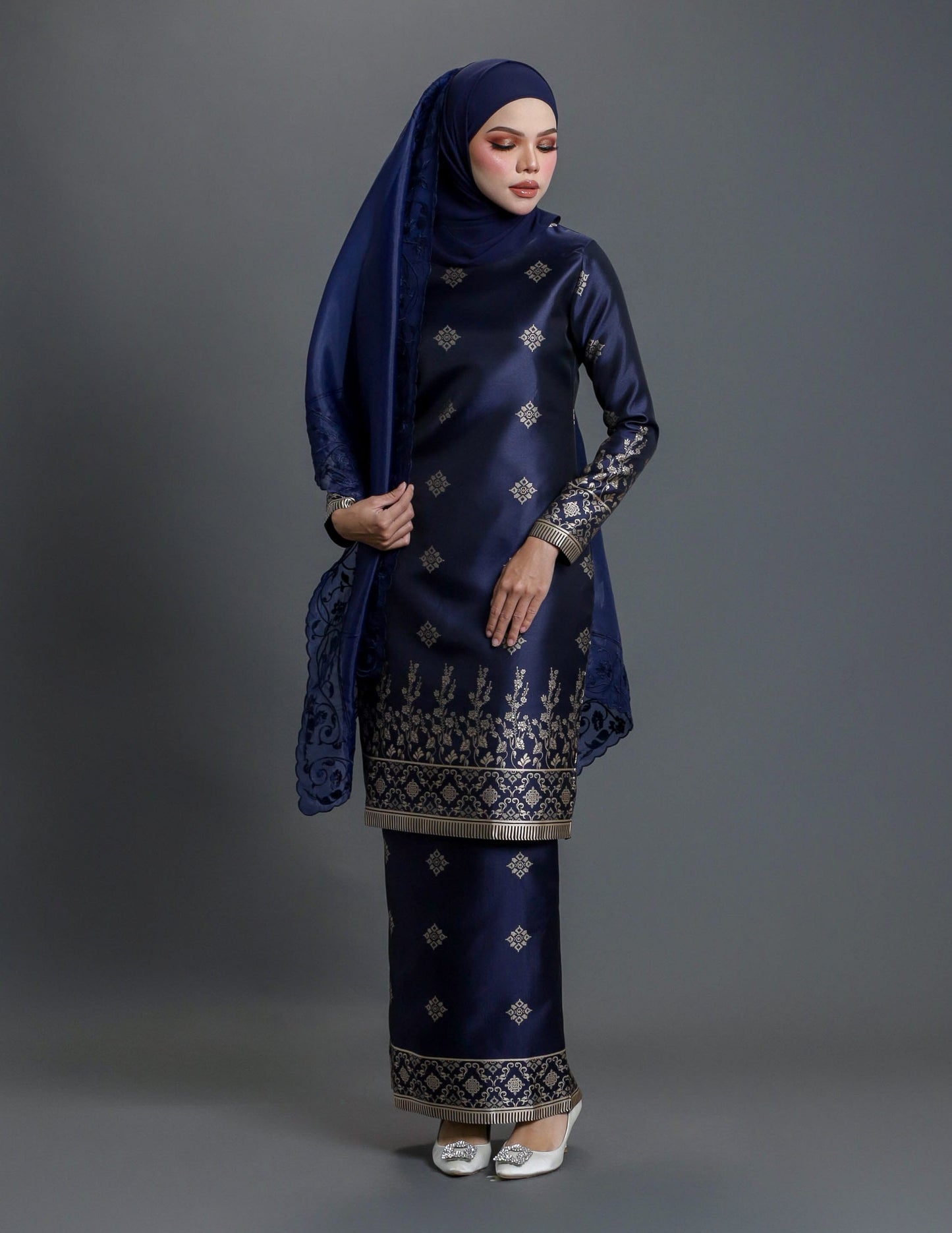 JUWITA KURUNG (NAVY BLUE)