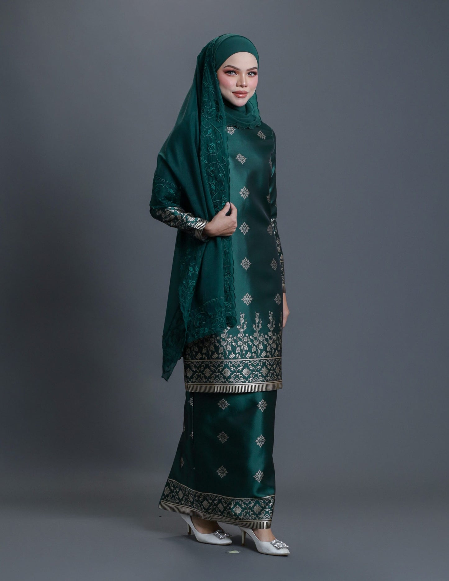 JUWITA VEIL (EMERALD GREEN)