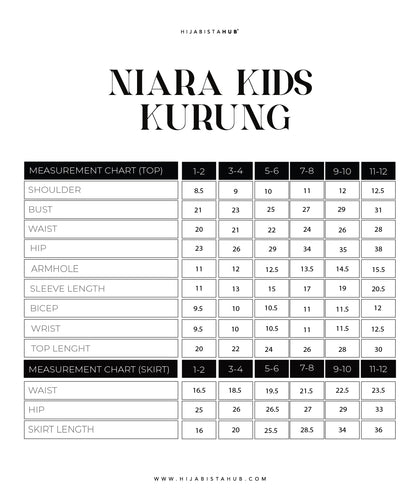 NIARA KURUNG KIDS (PINK)