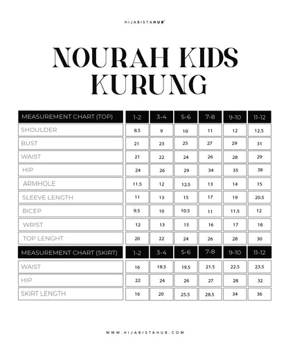NOURAH KURUNG KIDS (DUSTY PINK)