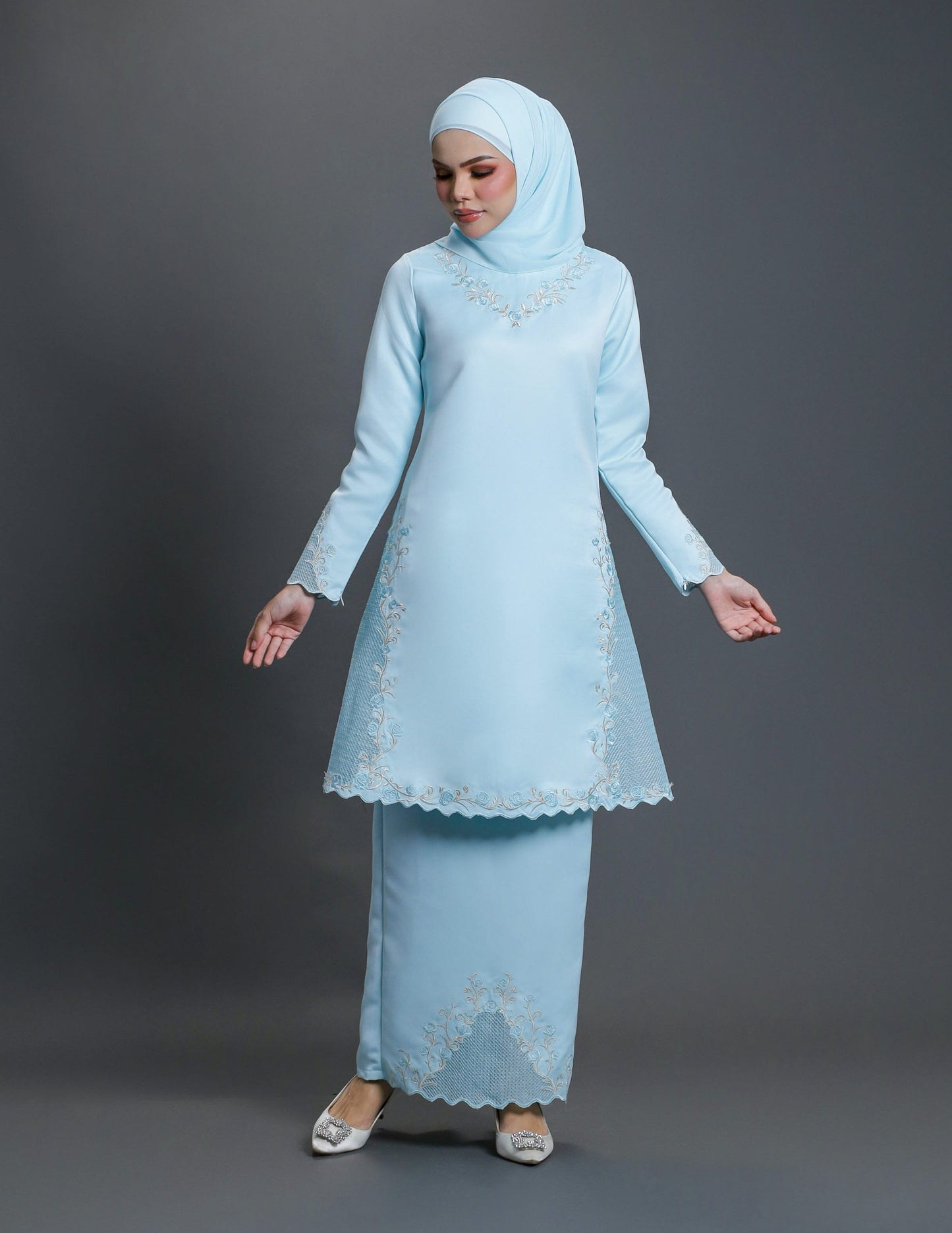 LAILA KURUNG (AQUA BLUE)