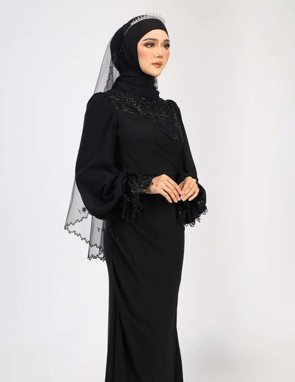 LENORA VEIL (BLACK)