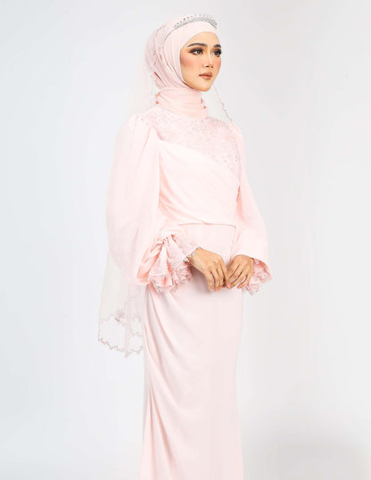 LENORA VEIL (PEACH)