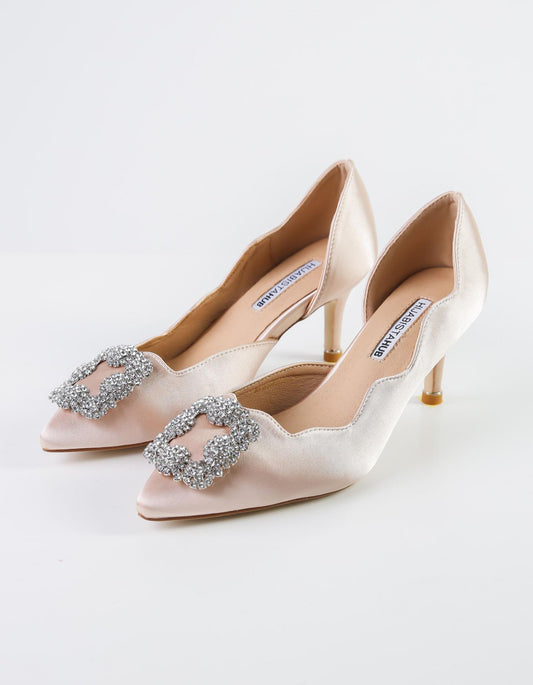 LUNA HEELS (CHAMPAGNE)