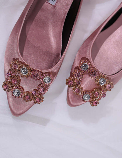 MINOR DEFECT LYNDA FLAT SHOES (ROSE PINK)