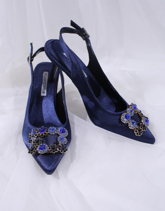 LYNDA HEELS (NAVY BLUE)