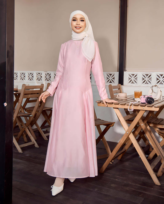 MINOR DEFECT MARINA MIDI DRESS (PINK)