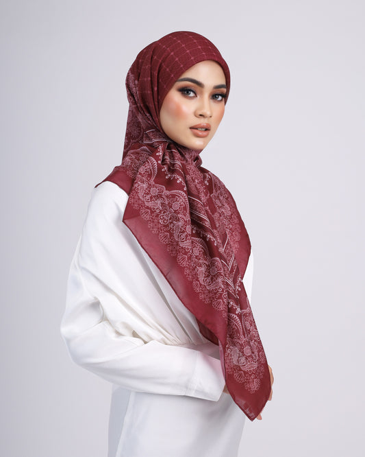 MARTINA BAWAL (BURGUNDY)