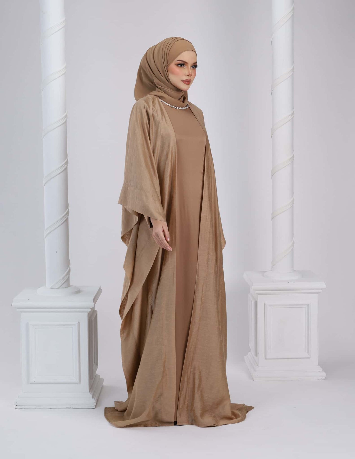 MINOR DEFECT MARYA ABAYA (BROWN)