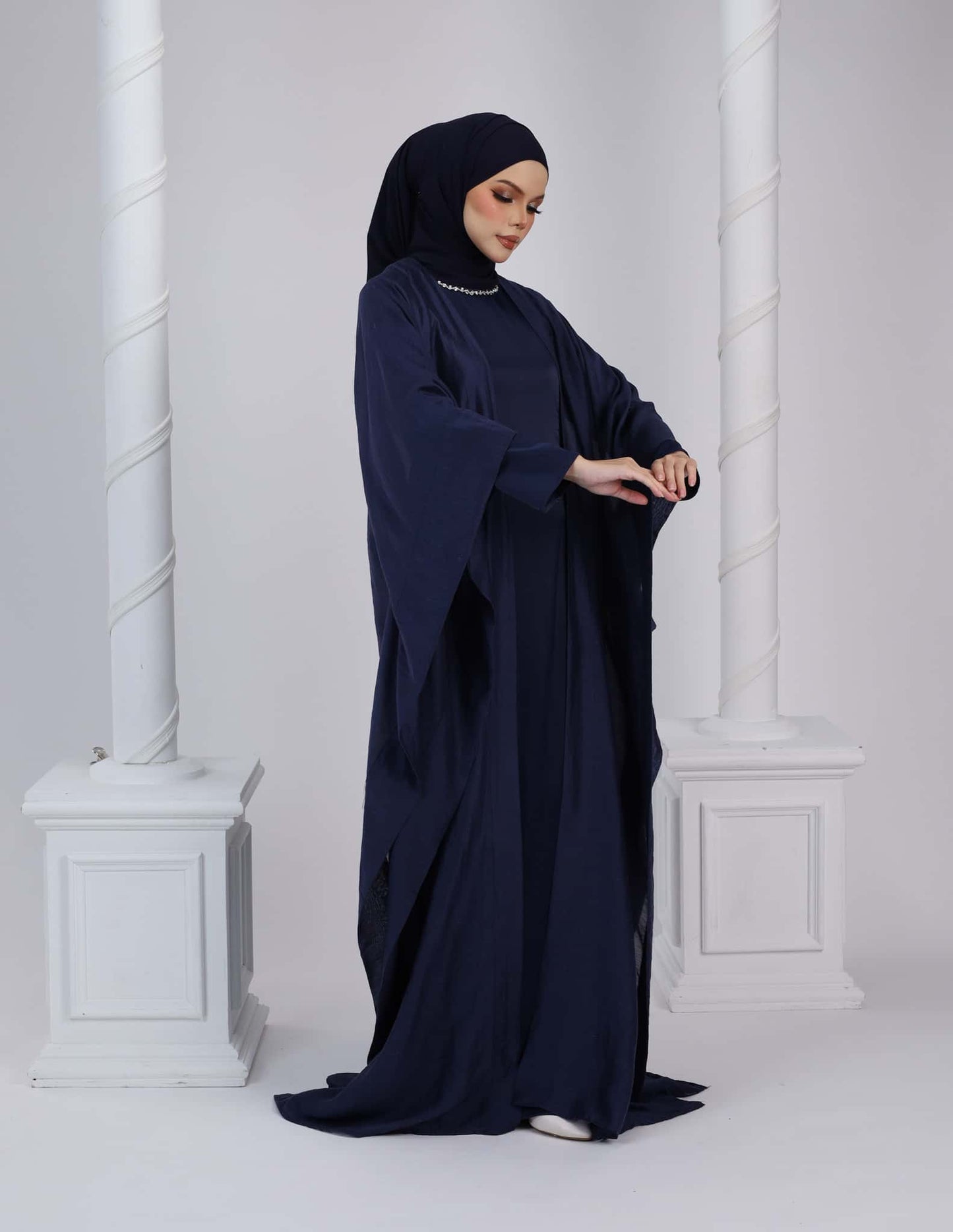 MARYA ABAYA (NAVY BLUE)