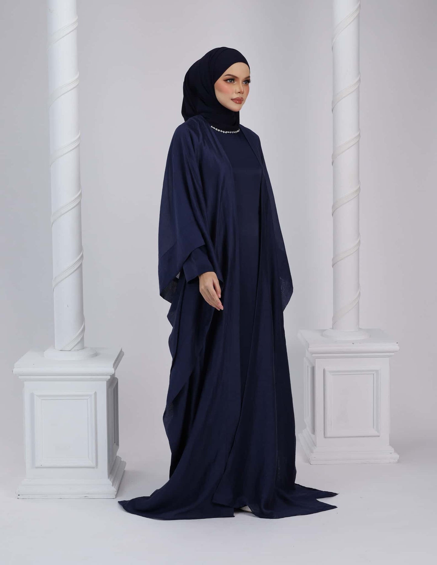 MARYA ABAYA (NAVY BLUE)