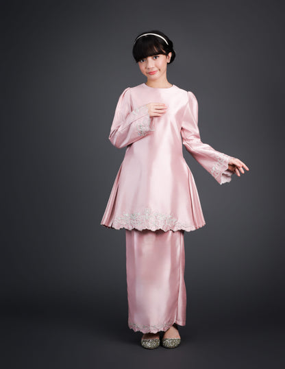 MELATI KURUNG KIDS (DUSTY PINK)