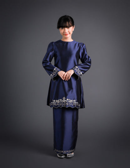 MELATI KURUNG KIDS (NAVY BLUE)