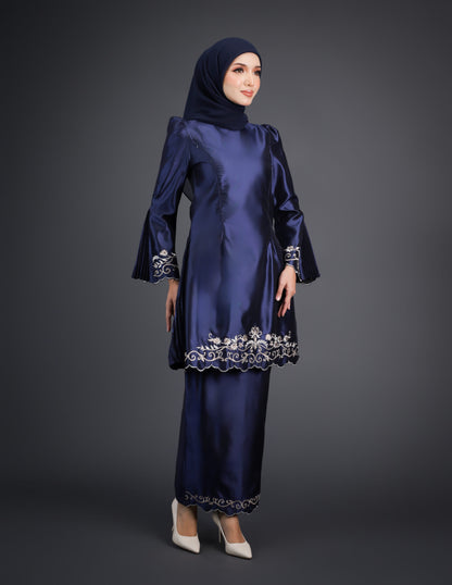 MINOR DEFECT MELATI KURUNG (NAVY BLUE)