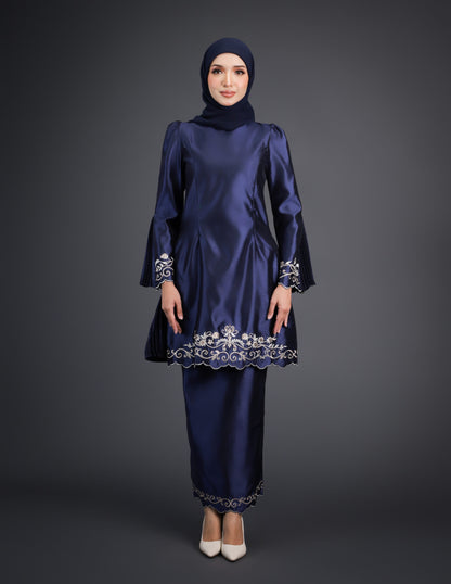 MINOR DEFECT MELATI KURUNG (NAVY BLUE)