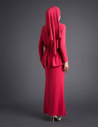 MINOR DEFECT MELIA KURUNG (FUCHSIA)