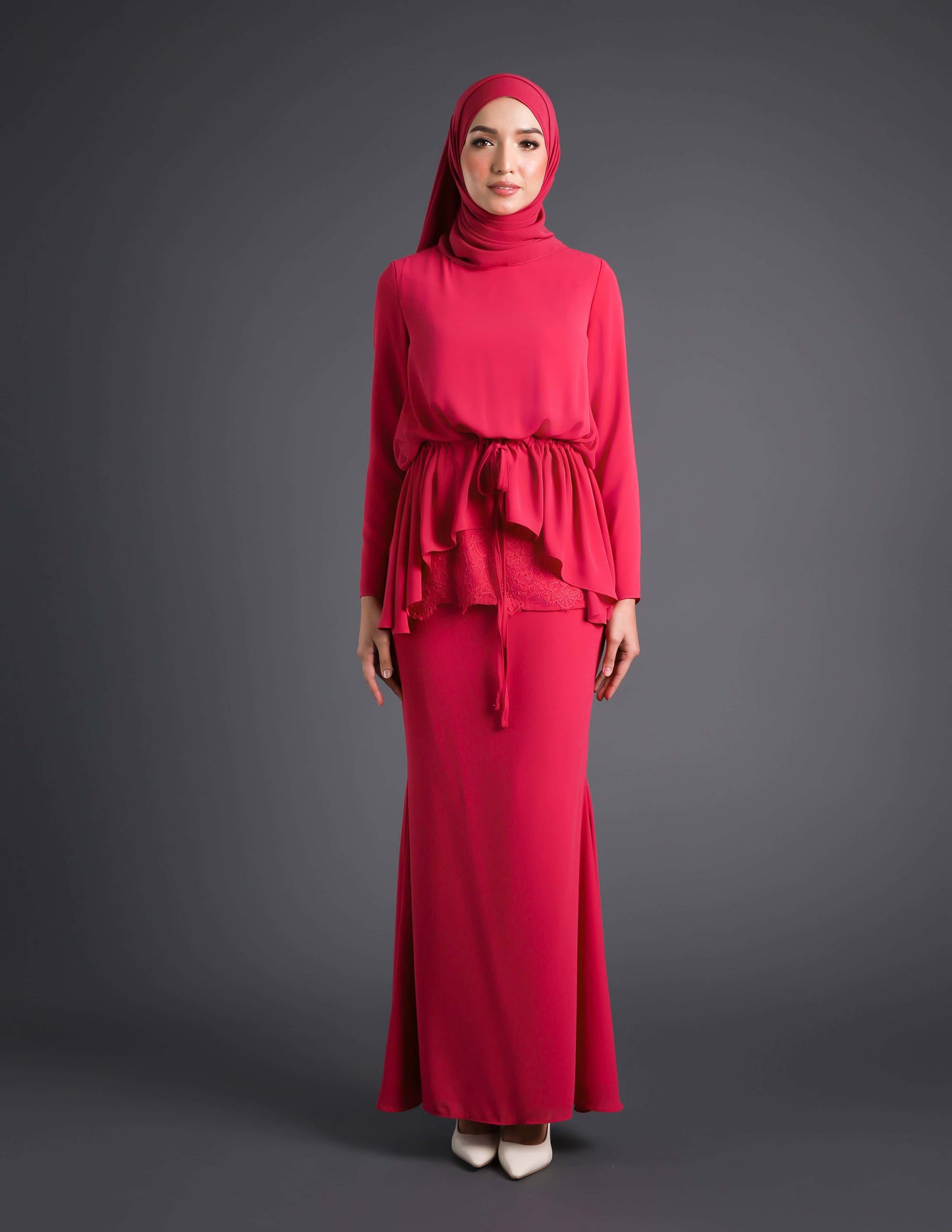 MINOR DEFECT MELIA KURUNG (FUCHSIA)