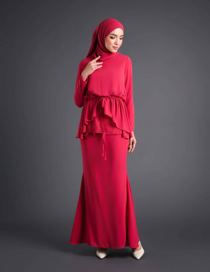 MINOR DEFECT MELIA KURUNG (FUCHSIA)