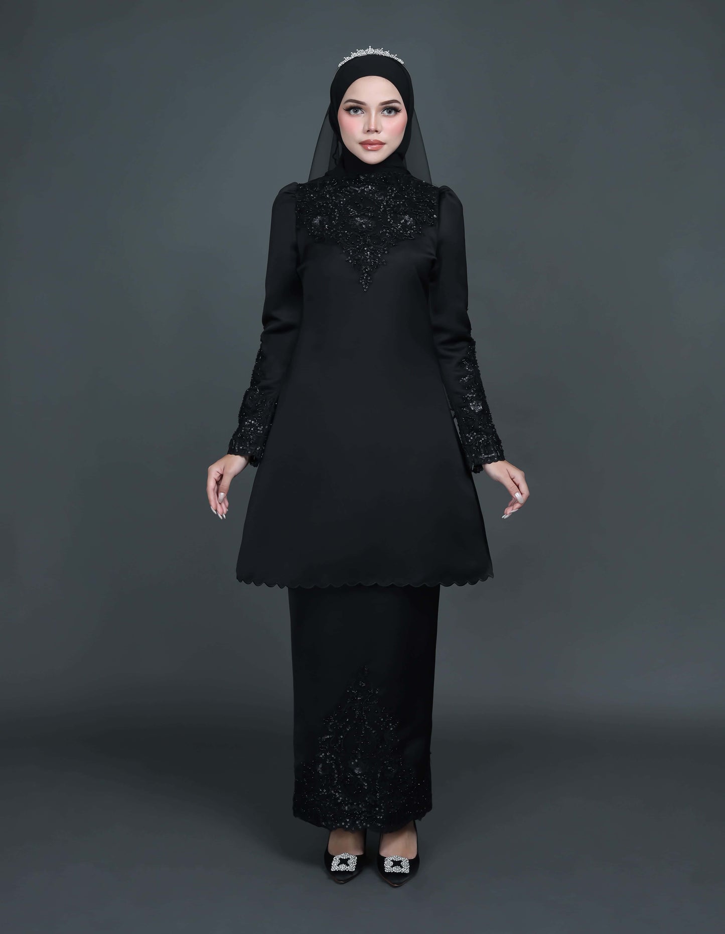 MINOR DEFECT DARISA KURUNG (BLACK)