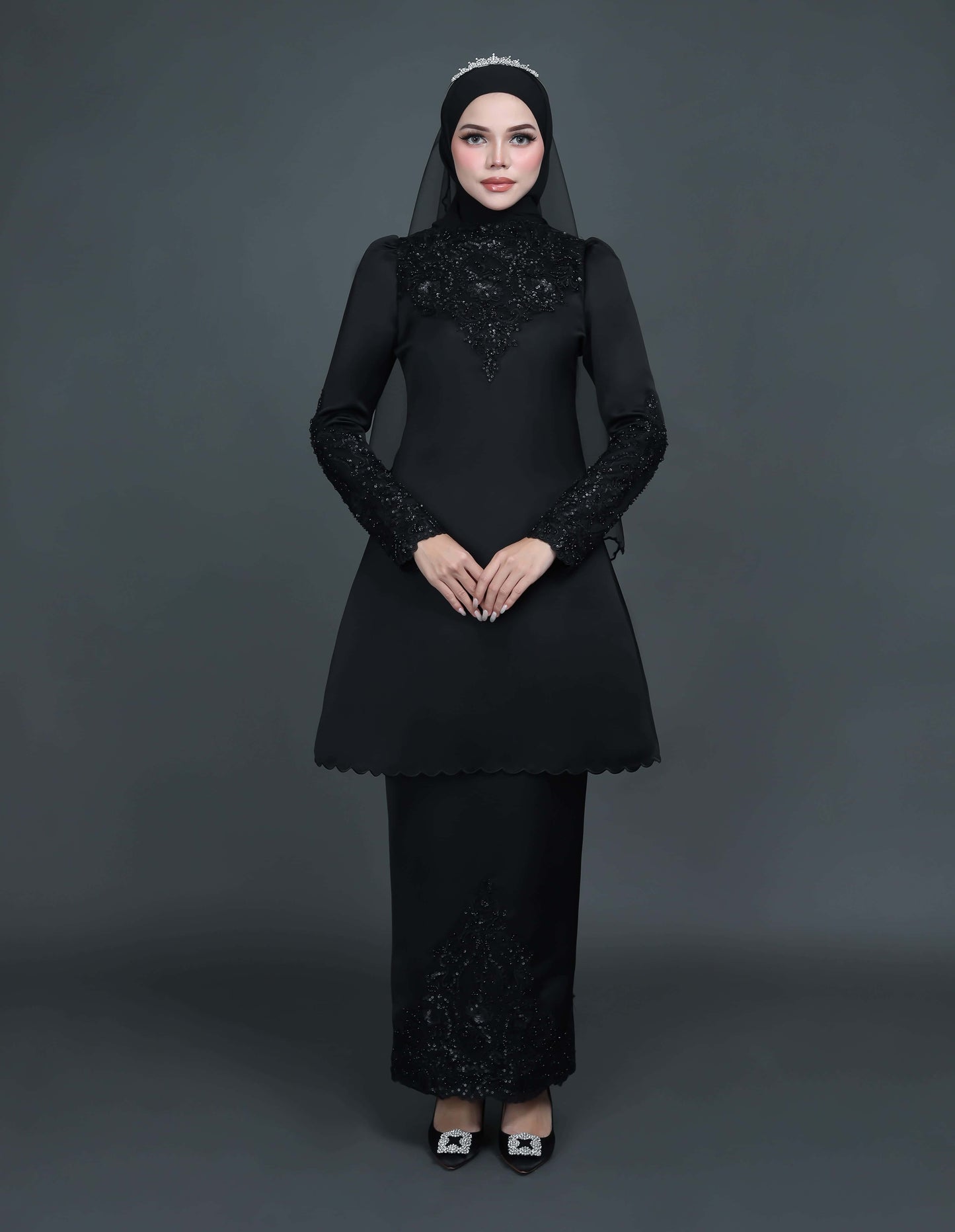 MINOR DEFECT DARISA KURUNG (BLACK)