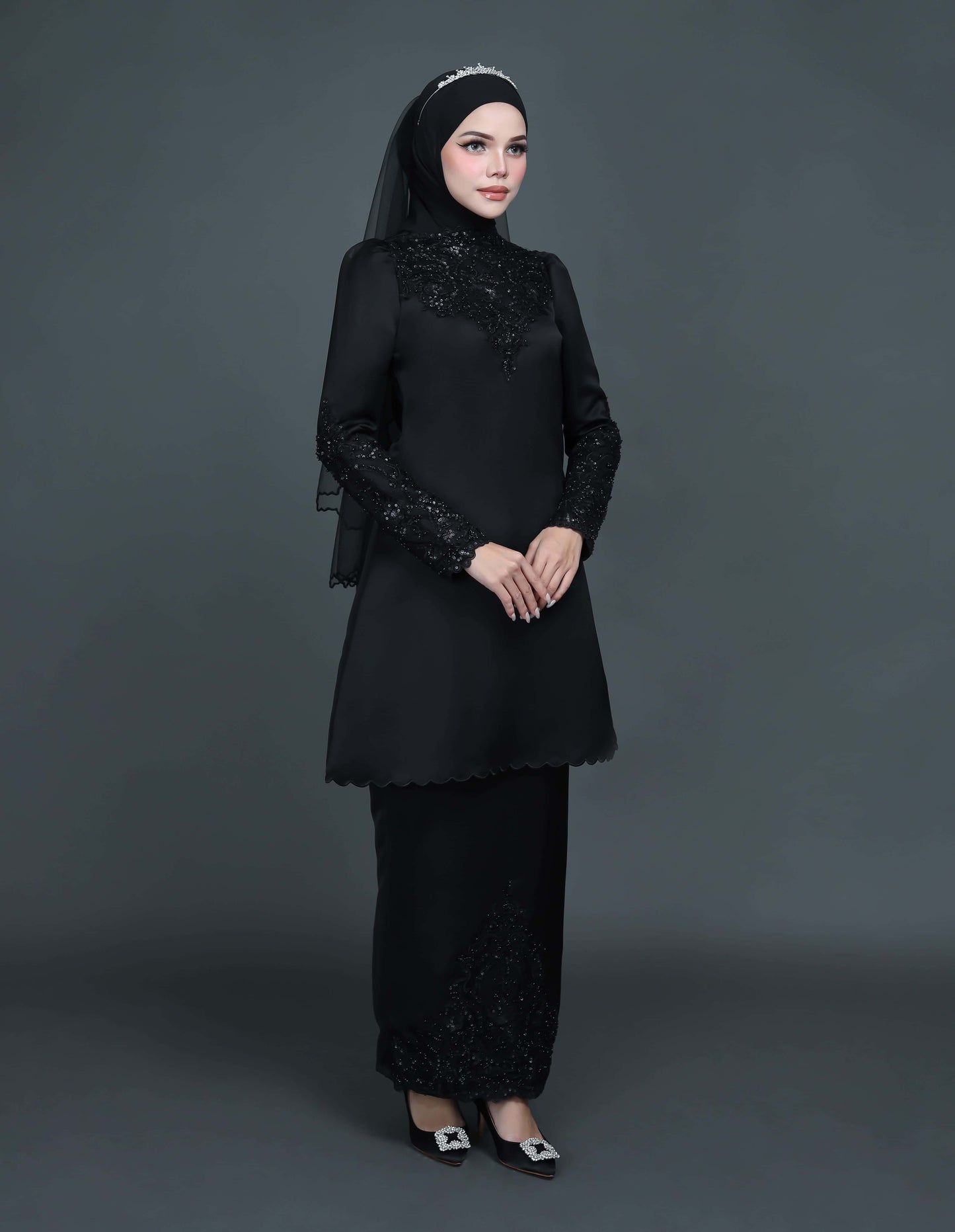 MINOR DEFECT DARISA KURUNG (BLACK)