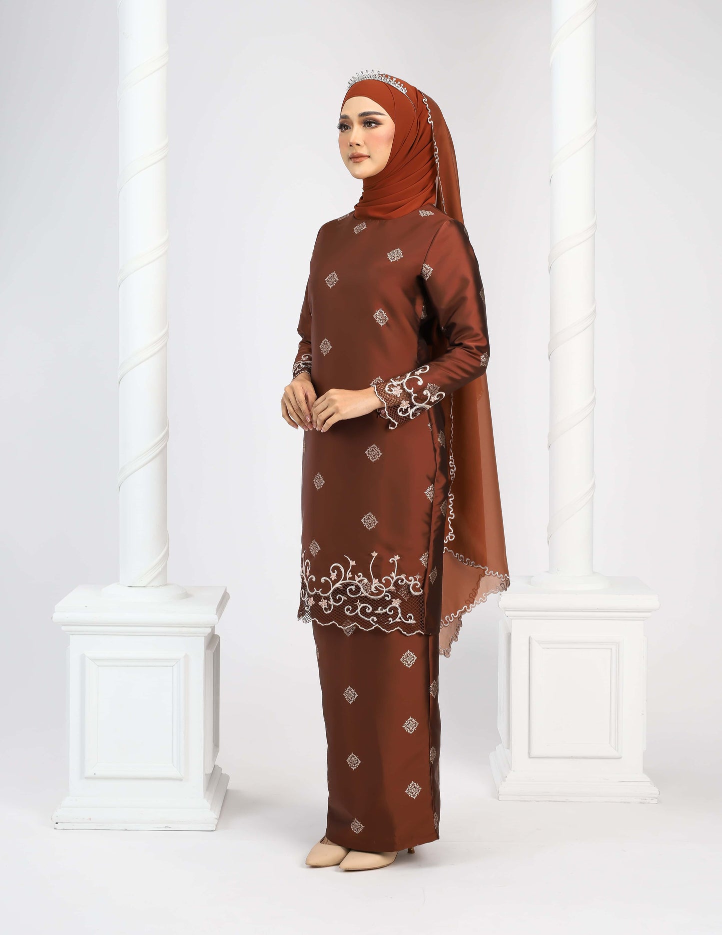 MINOR DEFECT DAYANG KURUNG (BROWN)