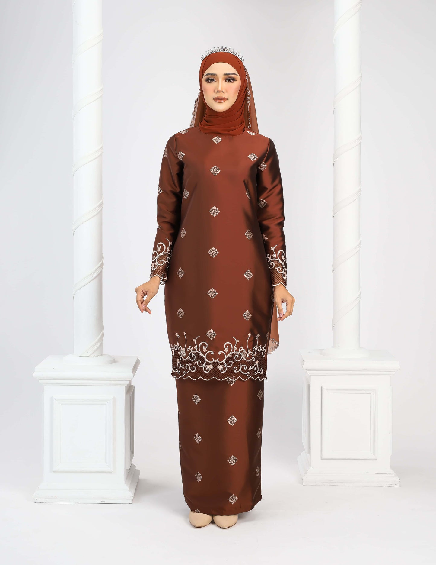 MINOR DEFECT DAYANG KURUNG (BROWN)