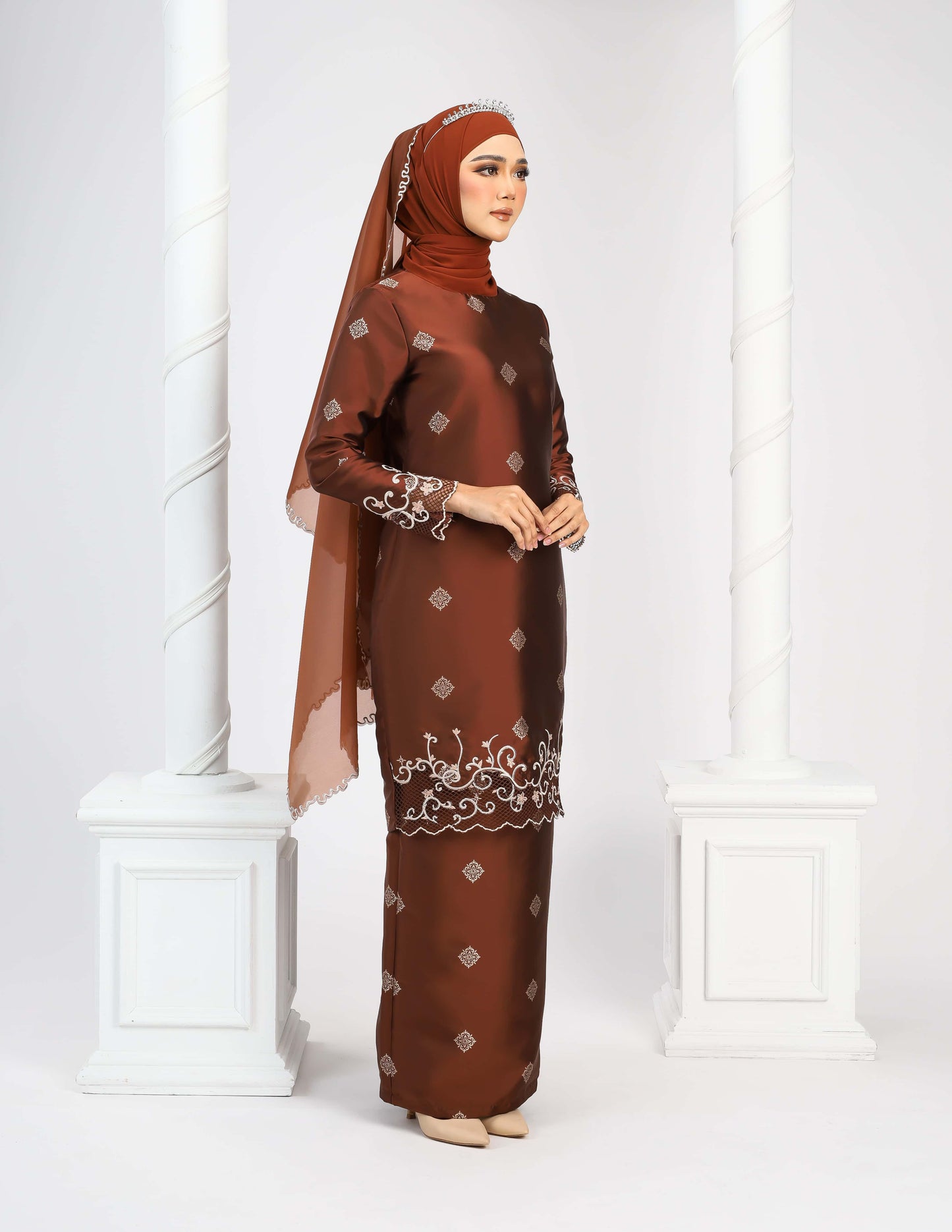 MINOR DEFECT DAYANG KURUNG (BROWN)