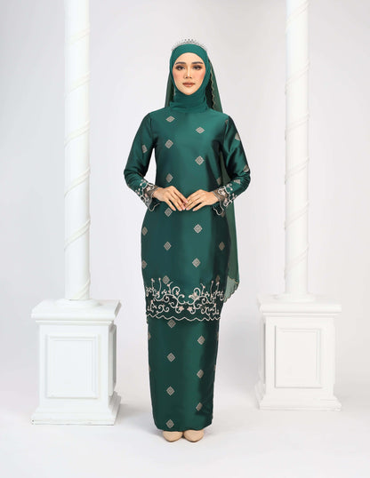 MINOR DEFECT DAYANG KURUNG (EMERALD GREEN)