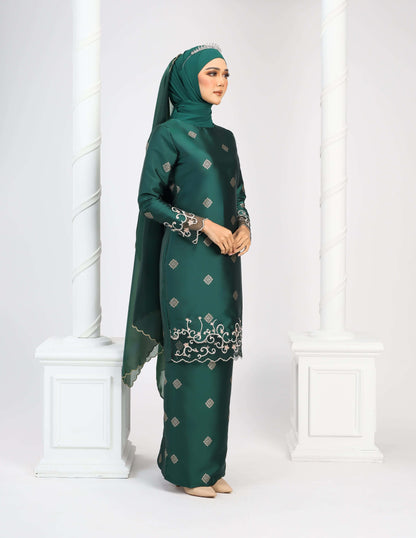 MINOR DEFECT DAYANG KURUNG (EMERALD GREEN)