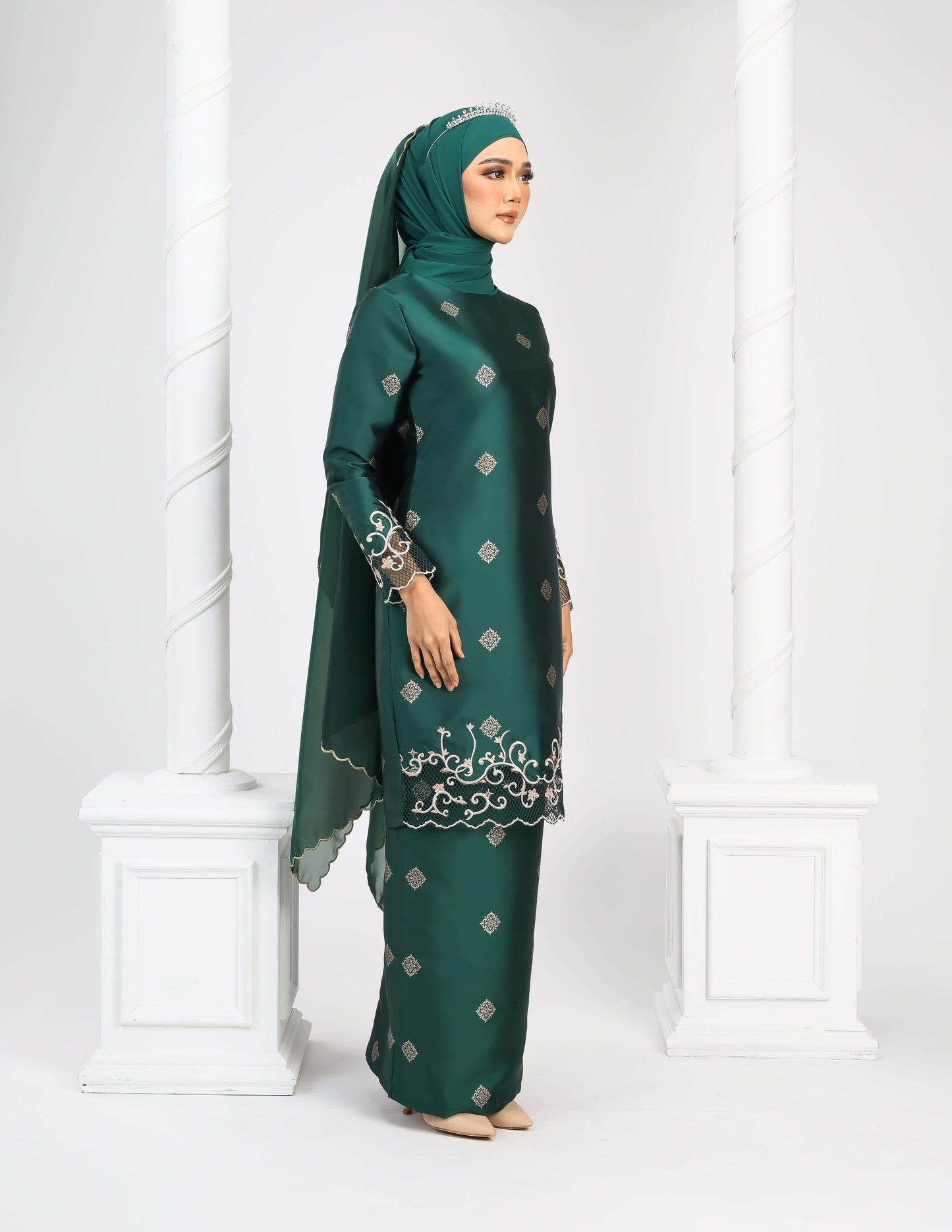 MINOR DEFECT DAYANG KURUNG (EMERALD GREEN)