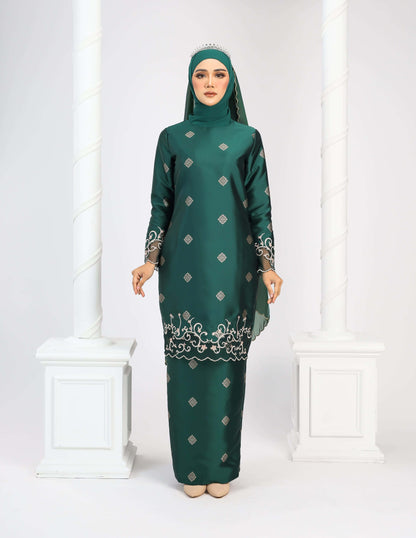 MINOR DEFECT DAYANG KURUNG (EMERALD GREEN)