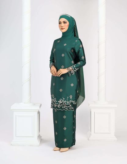 MINOR DEFECT DAYANG KURUNG (EMERALD GREEN)