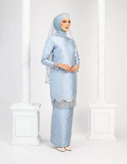 MINOR DEFECT DAYANG KURUNG (MISTY BLUE)