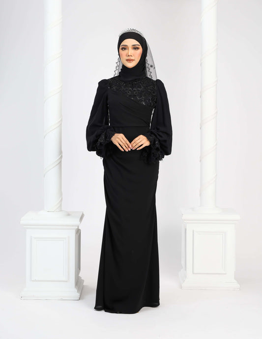 LENORA DRESS (BLACK)