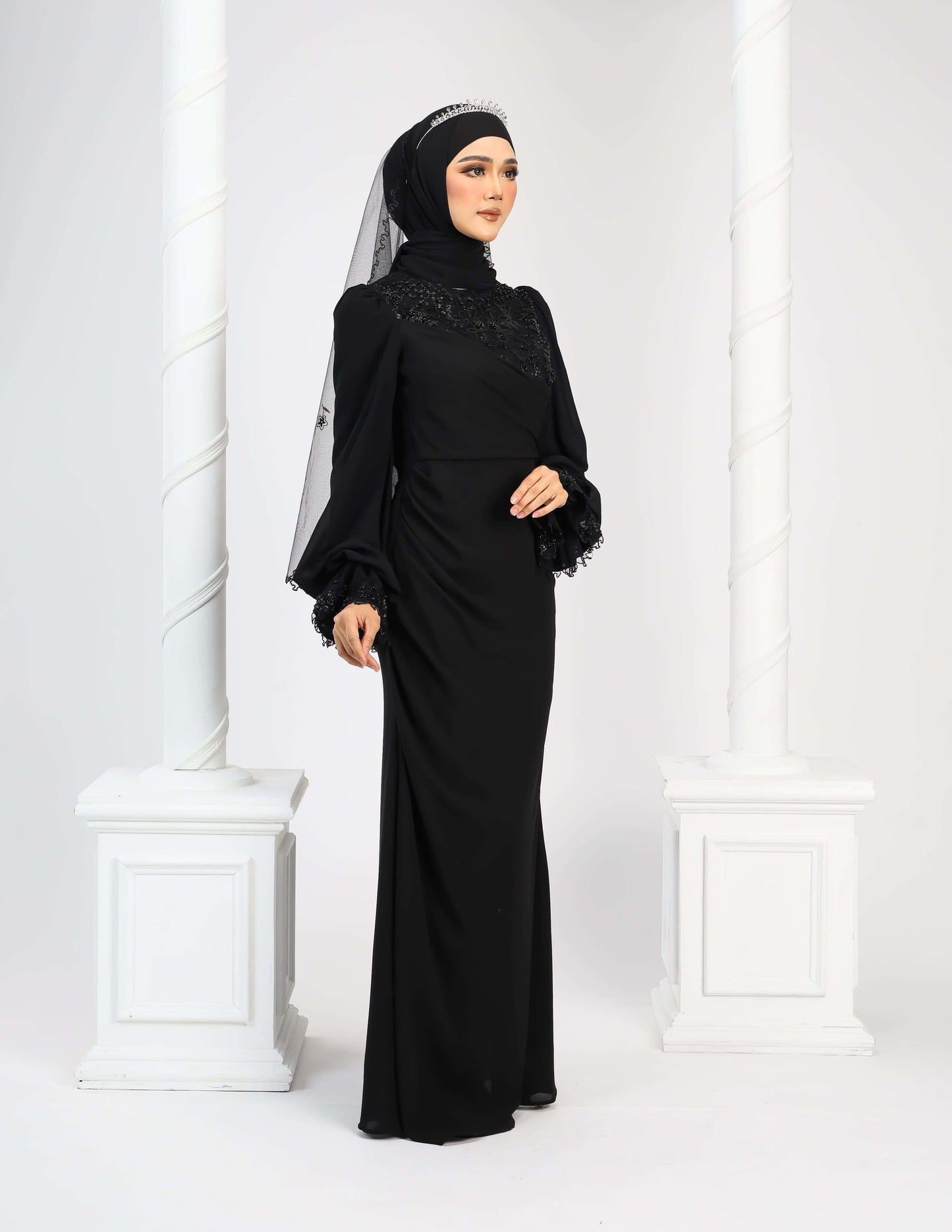 MINOR DEFECT LENORA DRESS (BLACK)