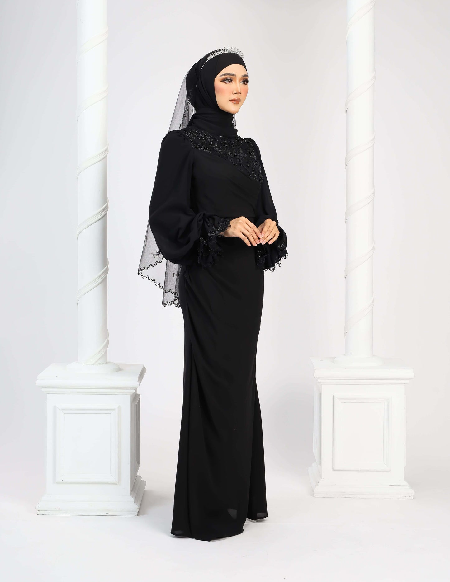 MINOR DEFECT LENORA DRESS (BLACK)