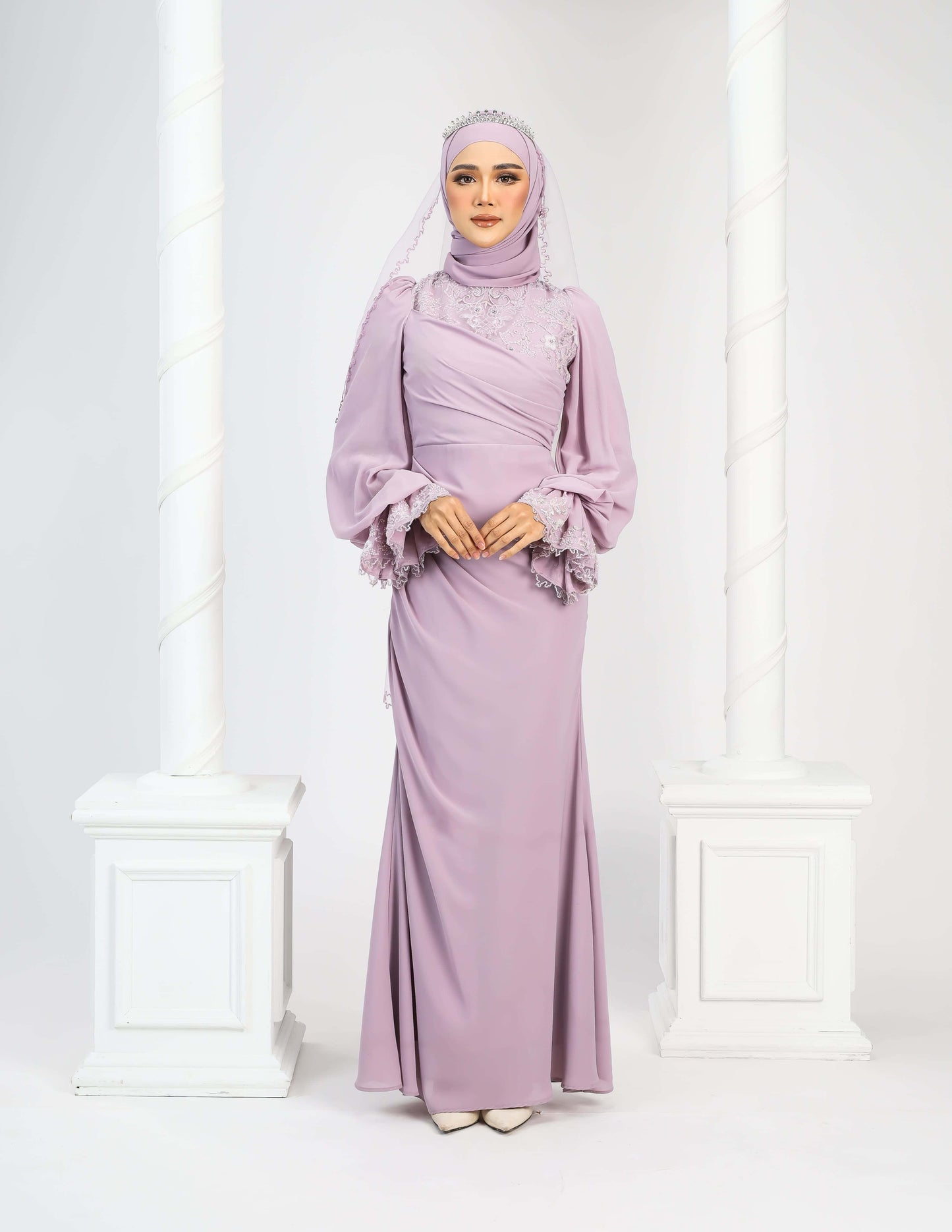 MINOR DEFECT LENORA DRESS (LAVENDER)