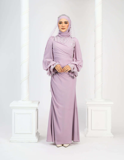 MINOR DEFECT LENORA DRESS (LAVENDER)
