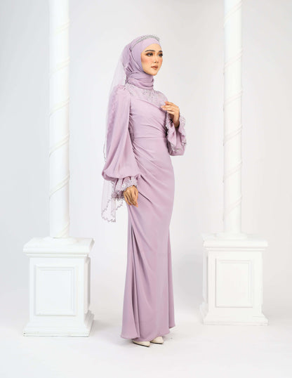 MINOR DEFECT LENORA DRESS (LAVENDER)