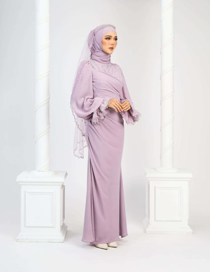 MINOR DEFECT LENORA DRESS (LAVENDER)