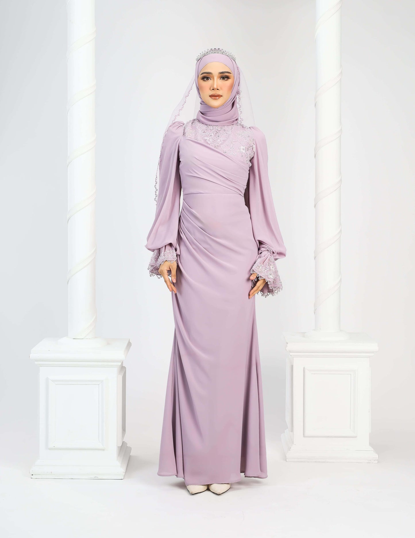 LENORA DRESS (LAVENDER)