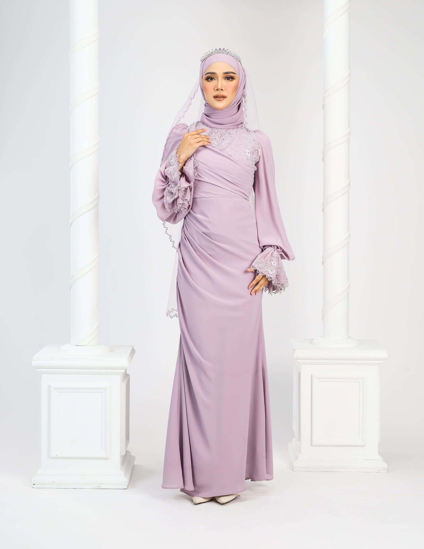 LENORA DRESS (LAVENDER)